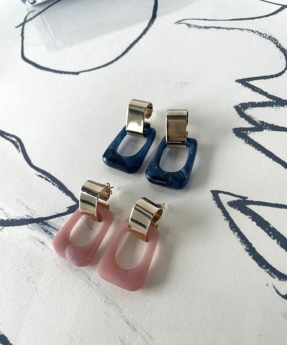 【SALE】ROUND SQUARE PIERCE
