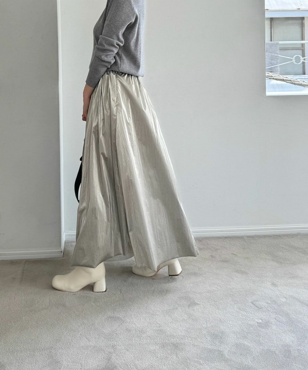 【SALE】SQUARE TOE MIDDLE BOOTS