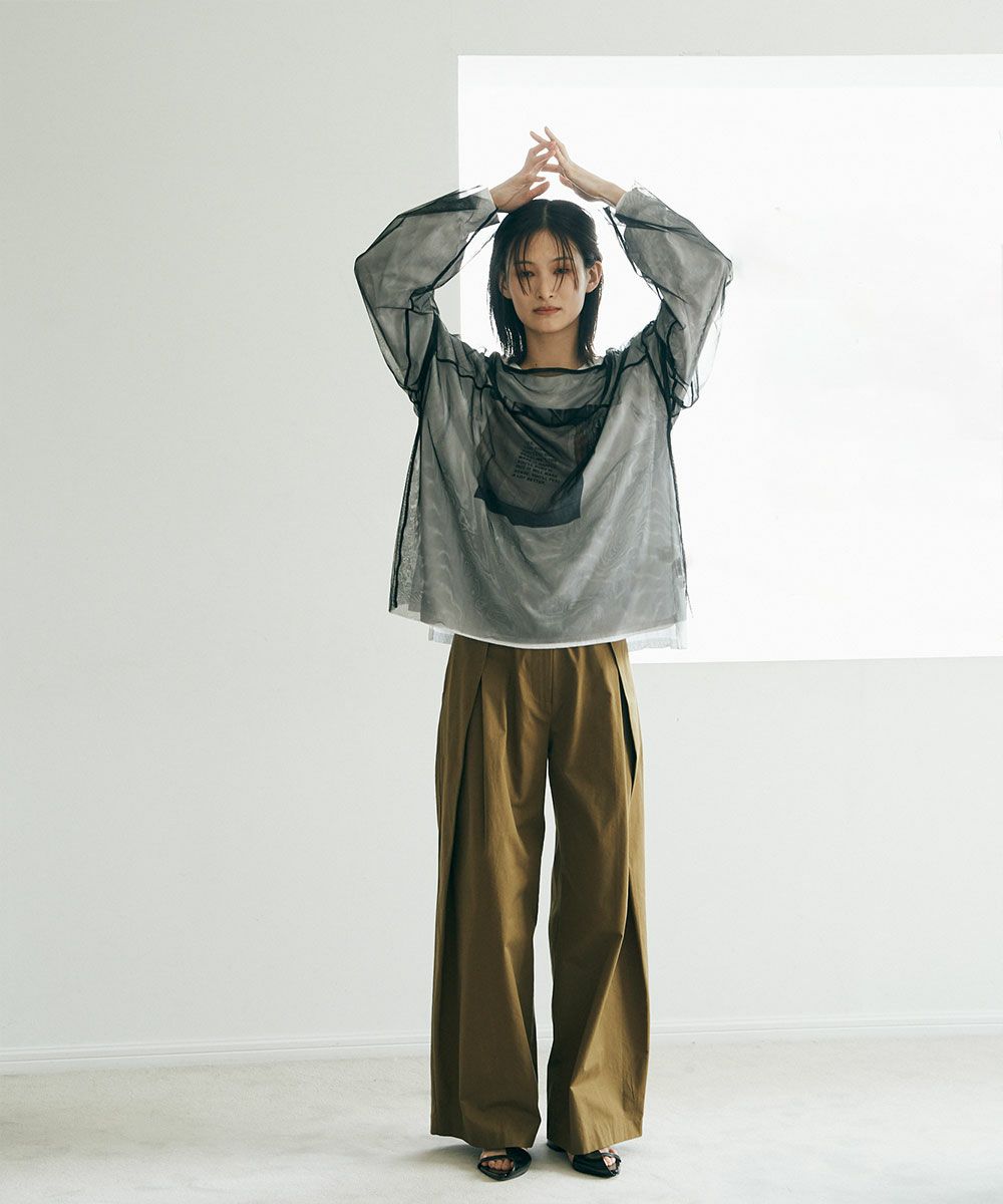 【SALE】SHEER MESH TOPS