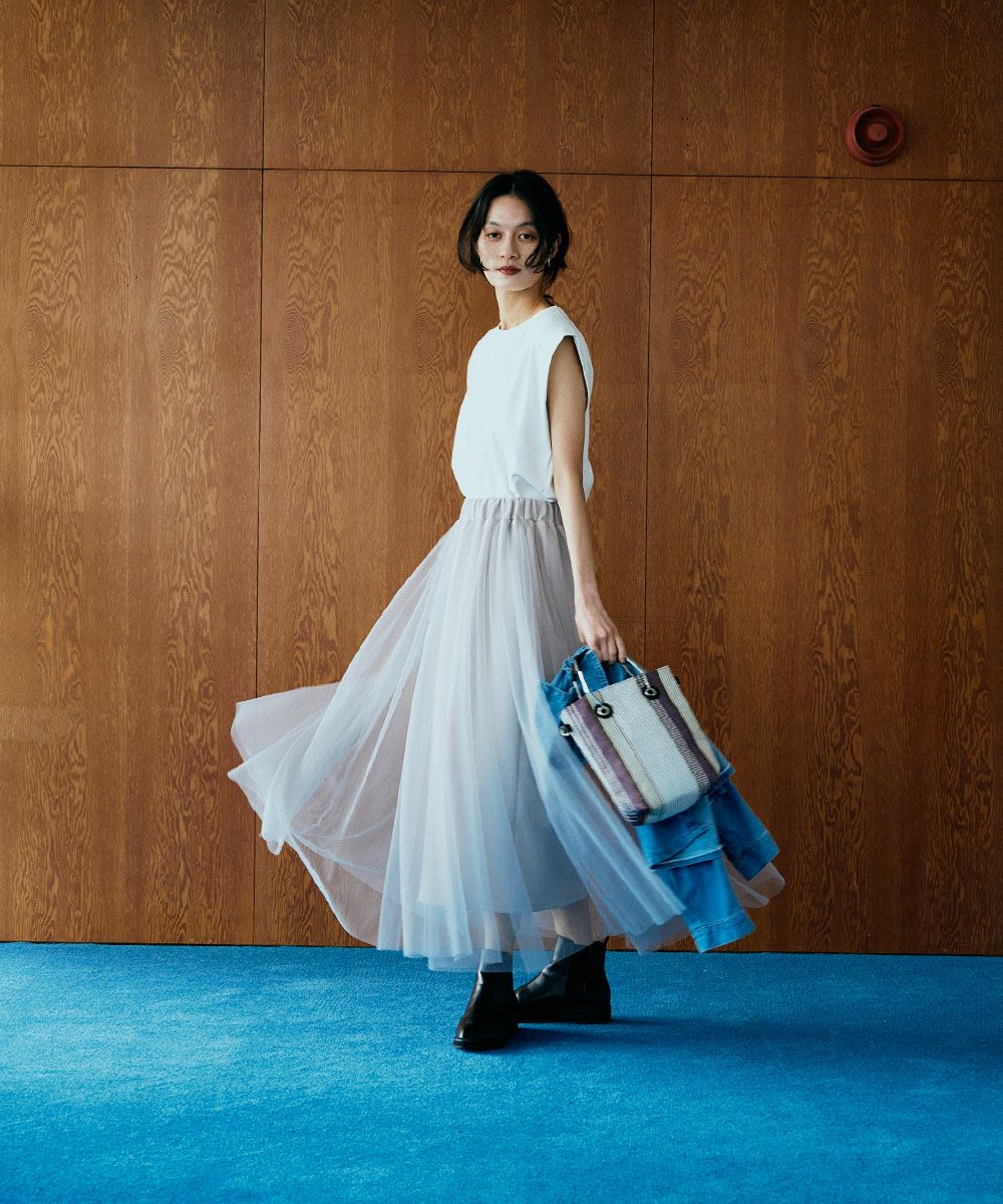 【SALE】TULLE VEIL SKIRT