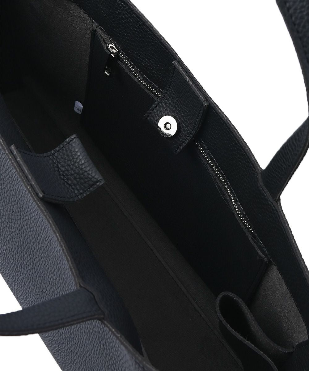 LANDSCAPE FAKE LEATHER TOTE BAG