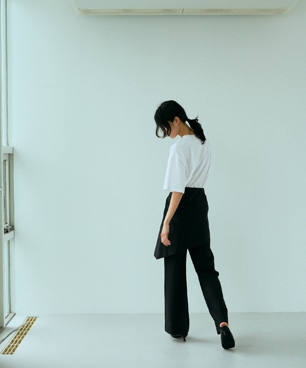 SKIRT LAYERED PANTS