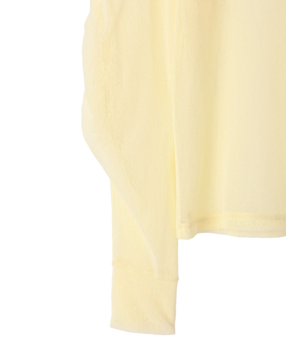 【SALE】MELANGE SHEER TOPS