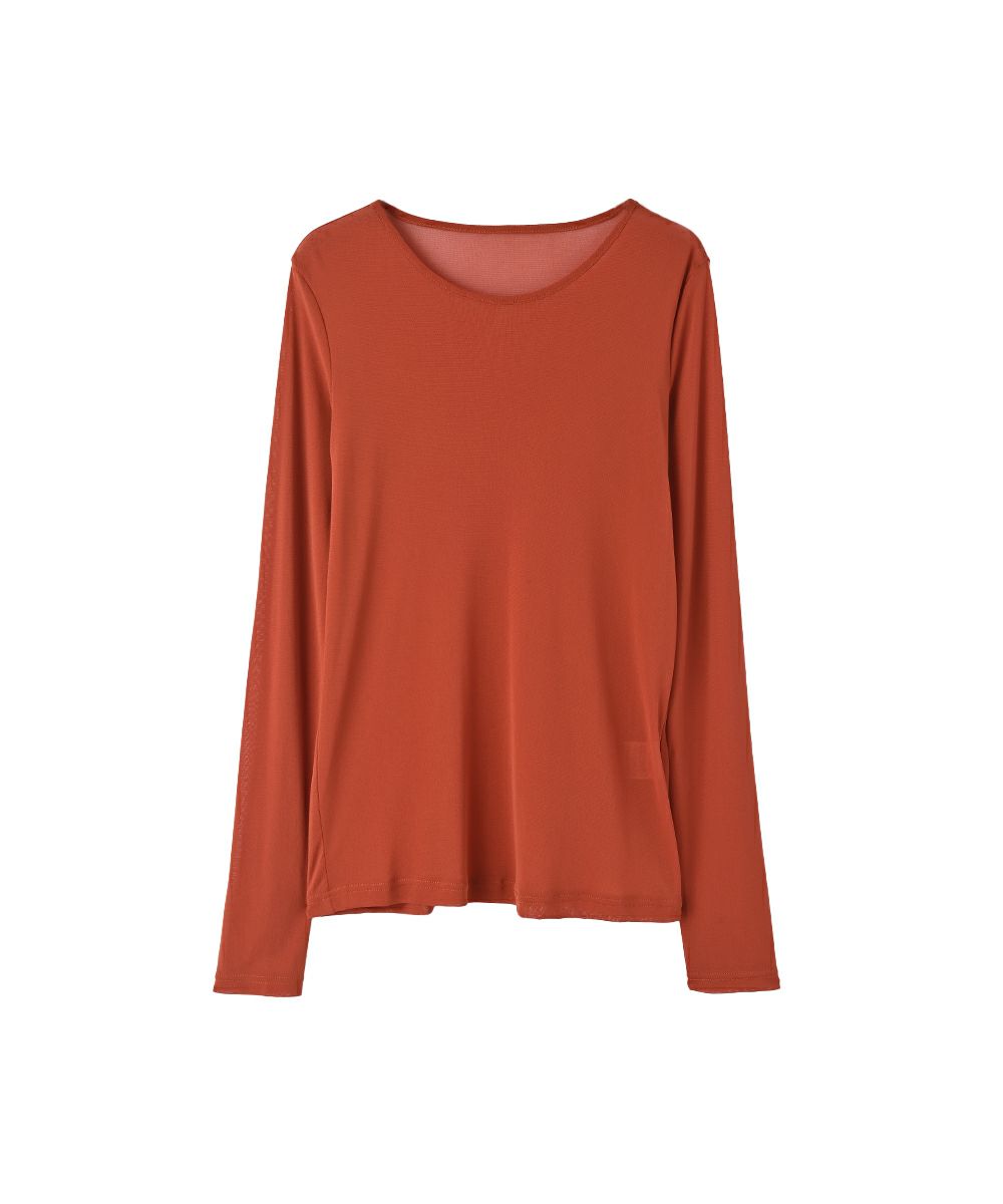 【SALE】VELOUR BUSTIER SET SHEER TEE