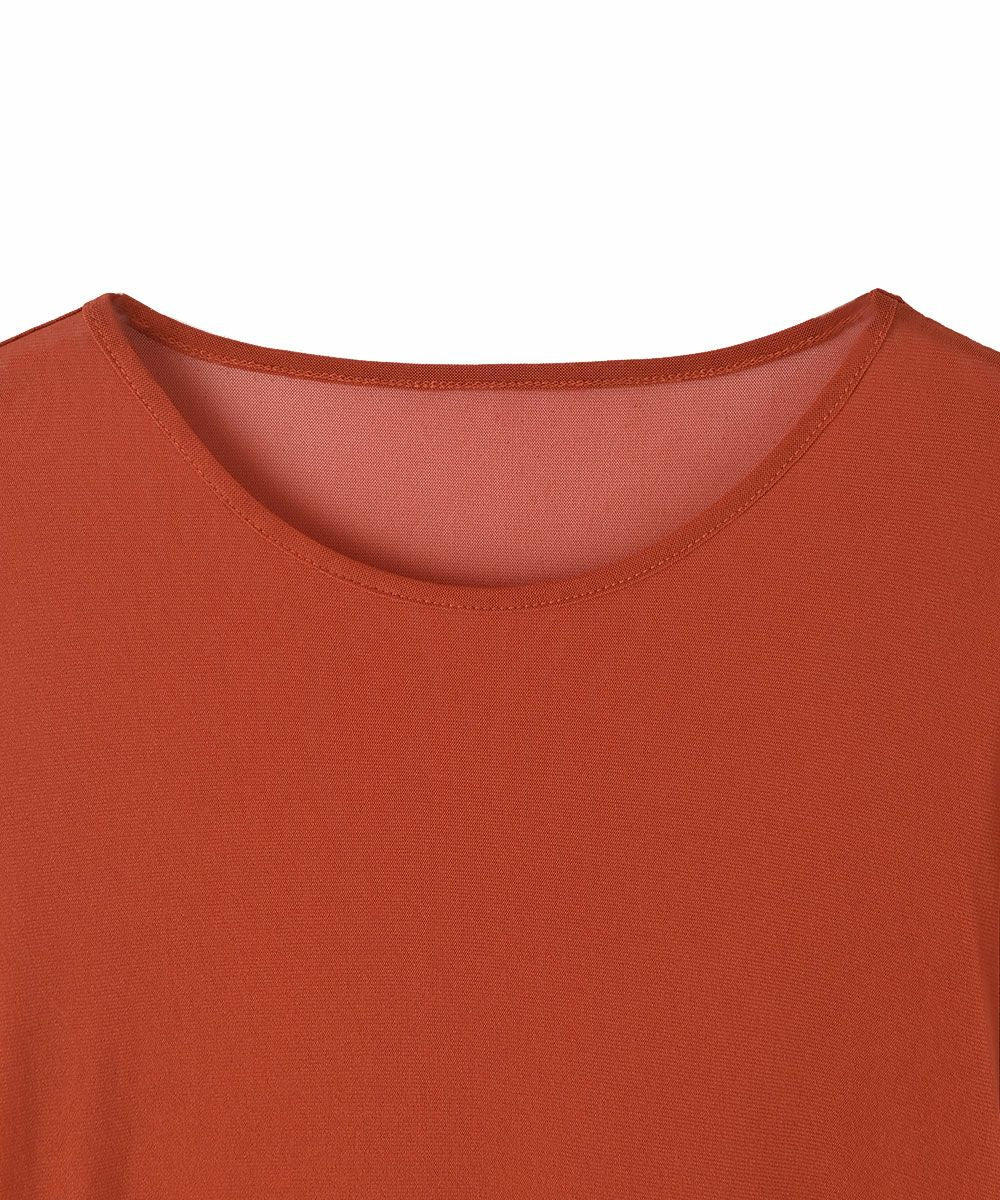 【SALE】VELOUR BUSTIER SET SHEER TEE