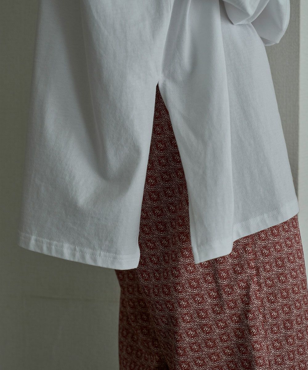 【SALE】GATHER SLEEVE TEE