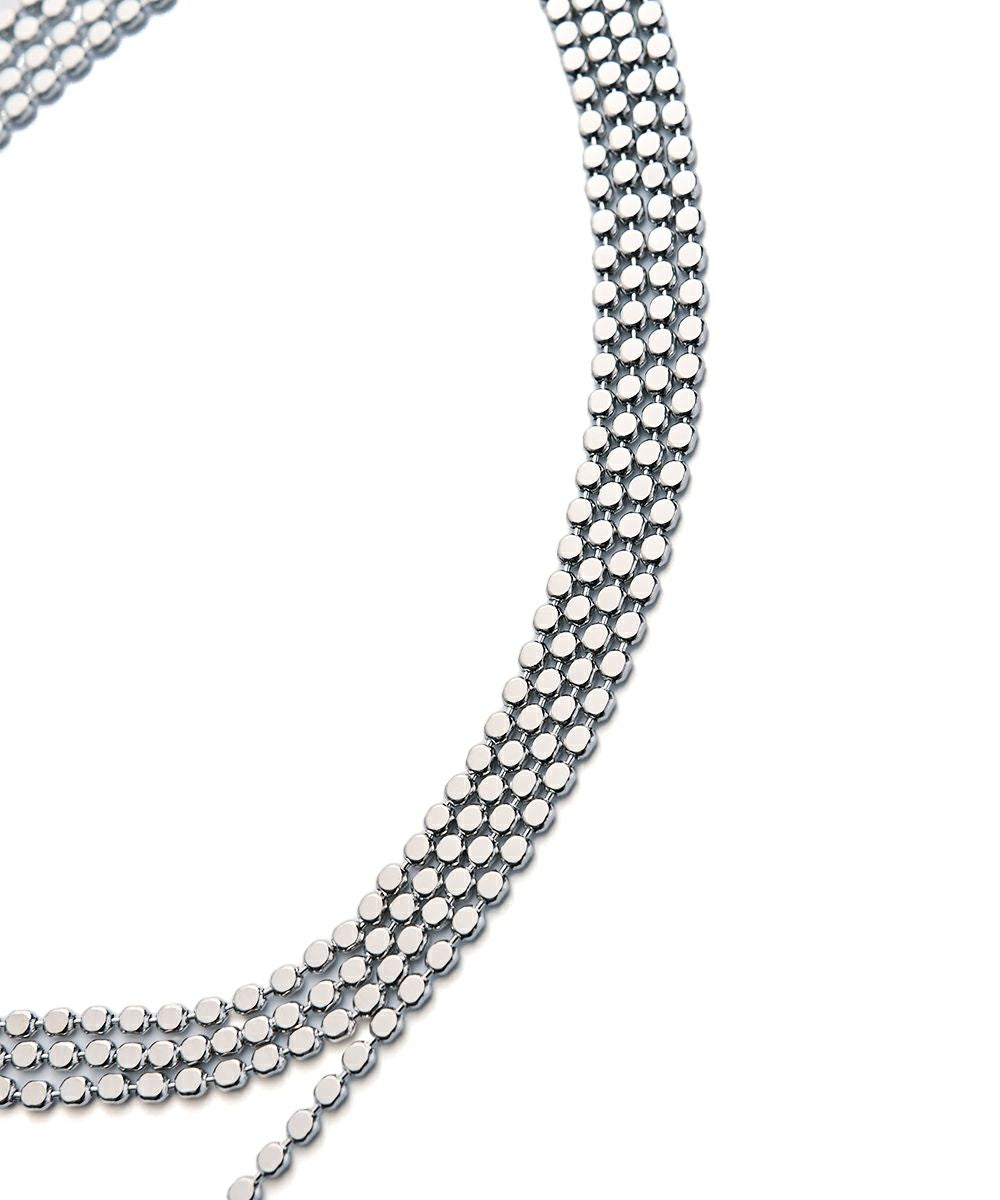 TRIPLE CHAIN NECKLACE