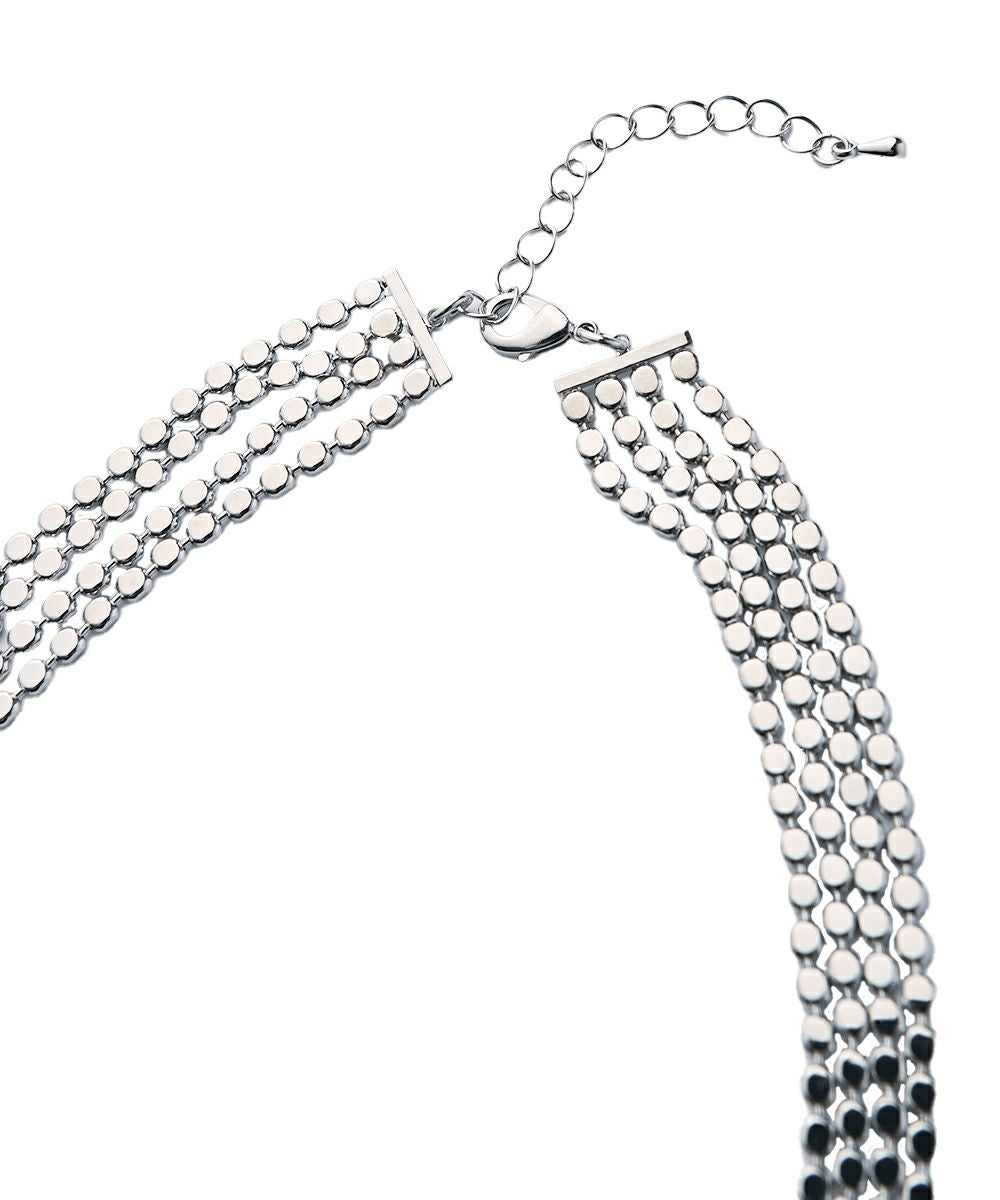 TRIPLE CHAIN NECKLACE