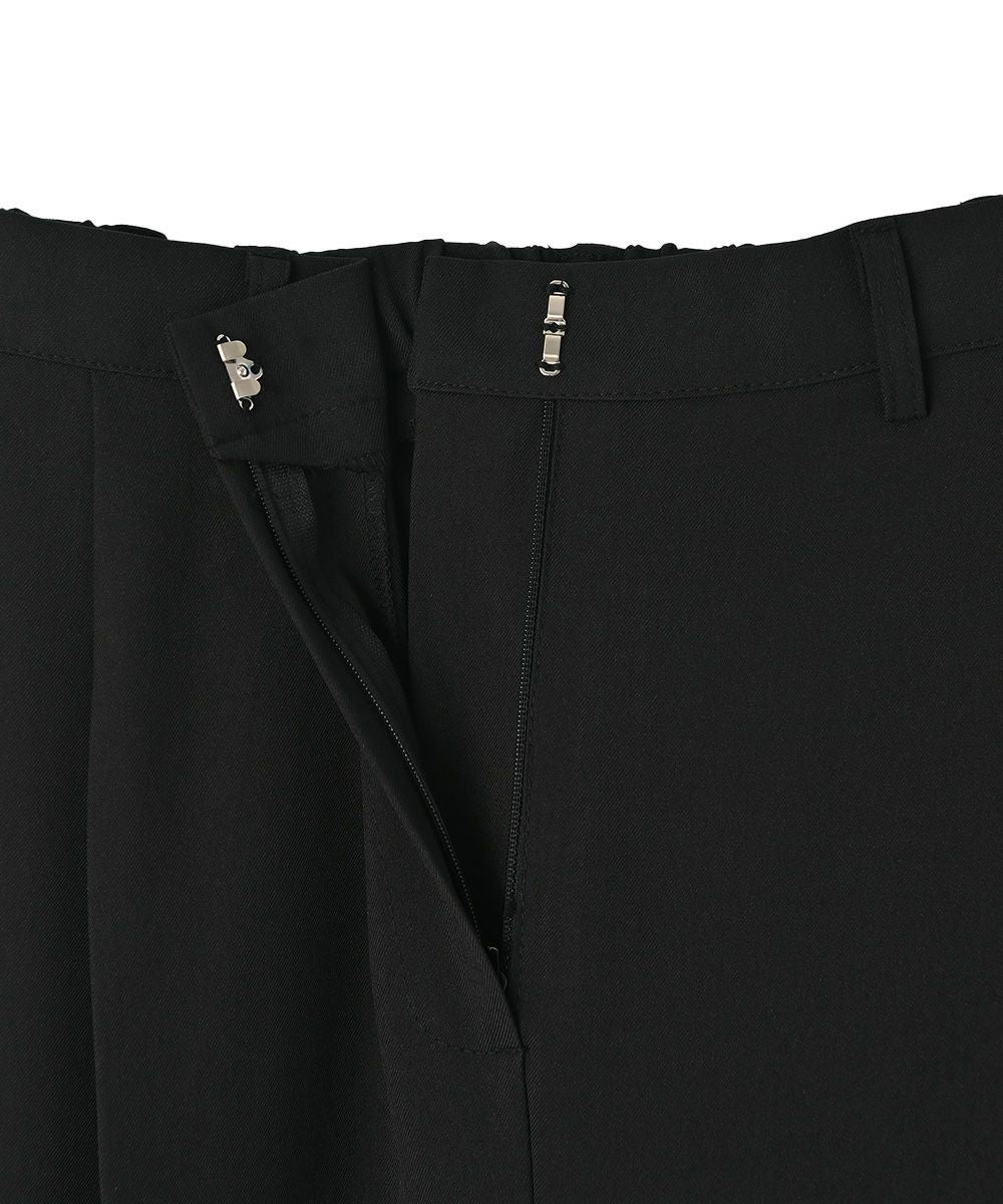 【SALE】LAYERED WIDE TUCK PANTS