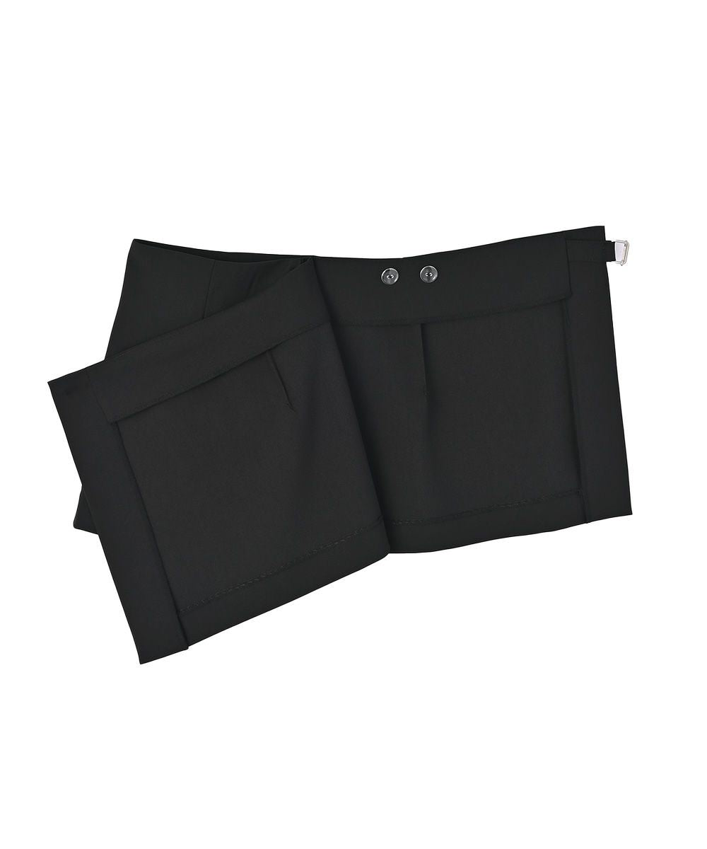 【SALE】LAYERED WIDE TUCK PANTS