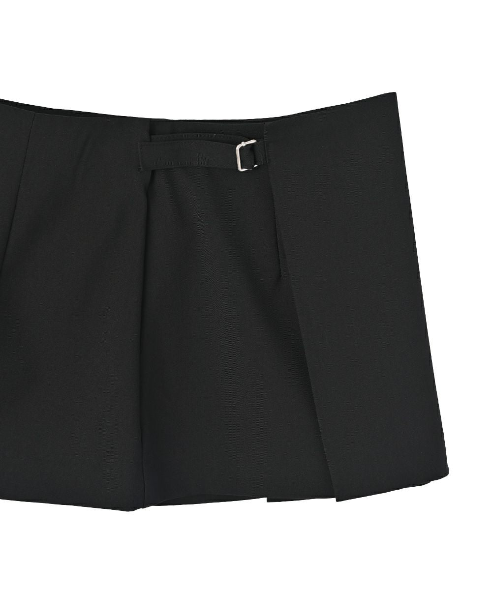 【SALE】LAYERED WIDE TUCK PANTS