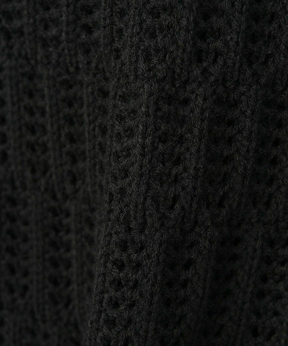 【SALE】OPENWORK KNIT TUNIC