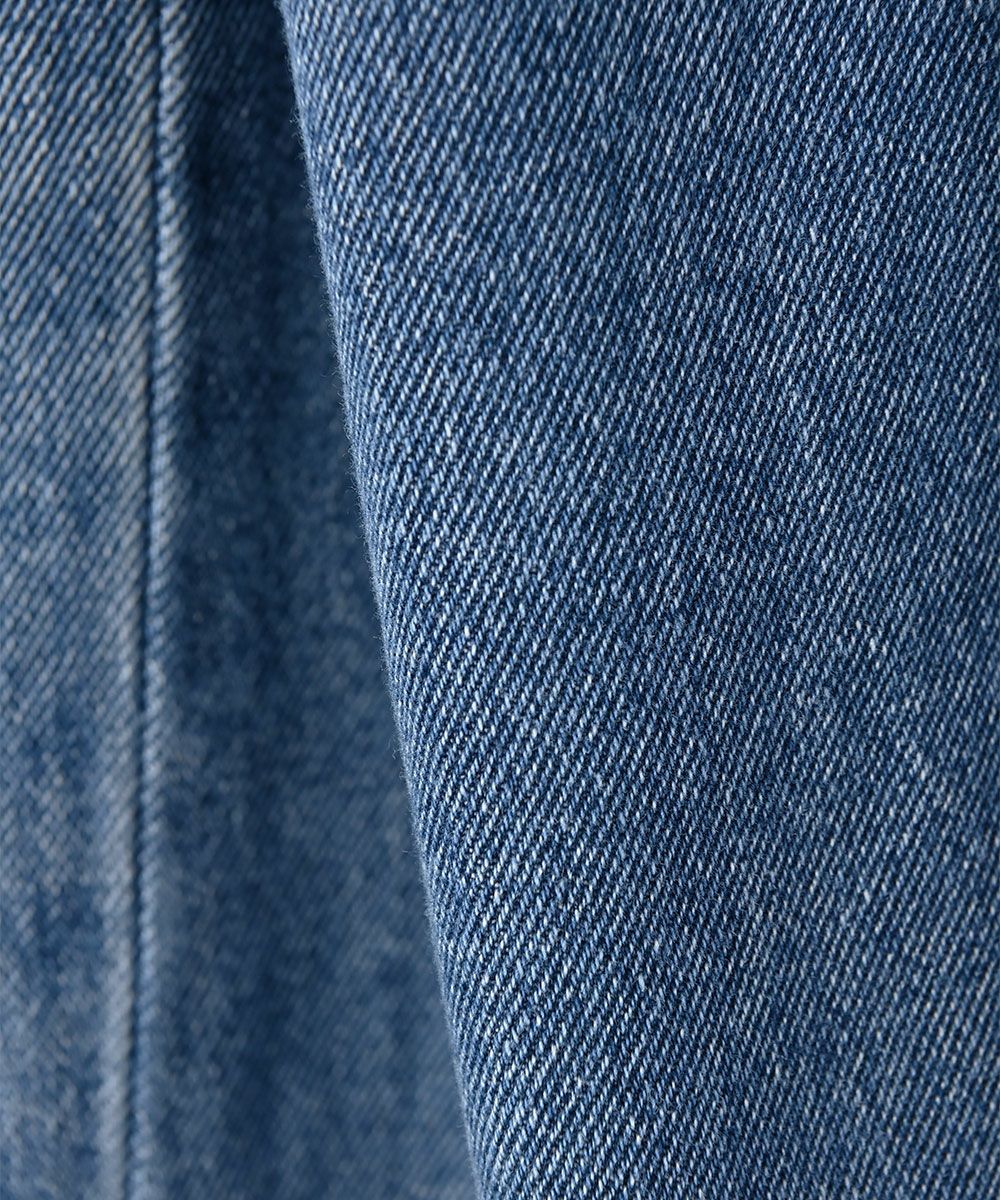 SUPER WIDE TUCK DENIM