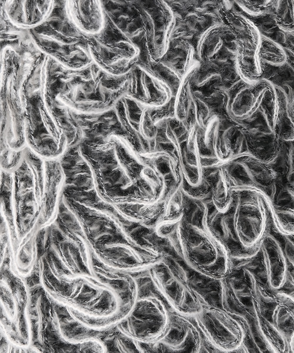 【SALE】MIX LOOP KNIT CARDIGAN