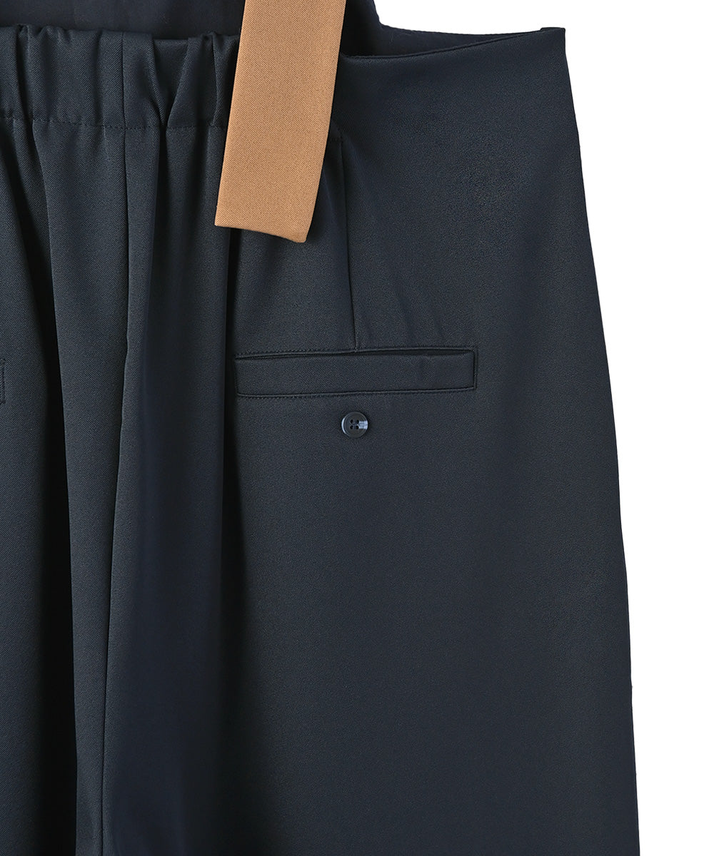 BI-COLOR WIDE SALOPETTE