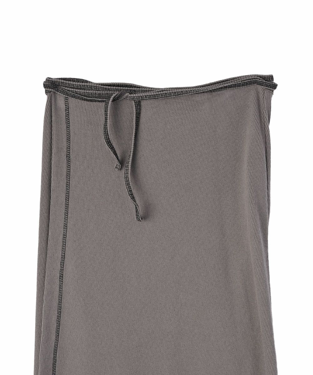 【SALE】STRETCH LIB WRAP SKIRT