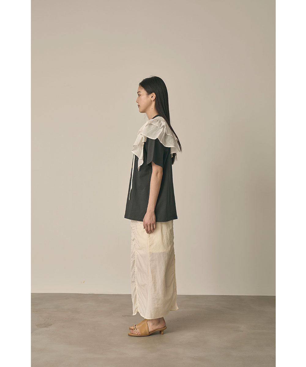 DOUBLE RUFFLE COLLAR