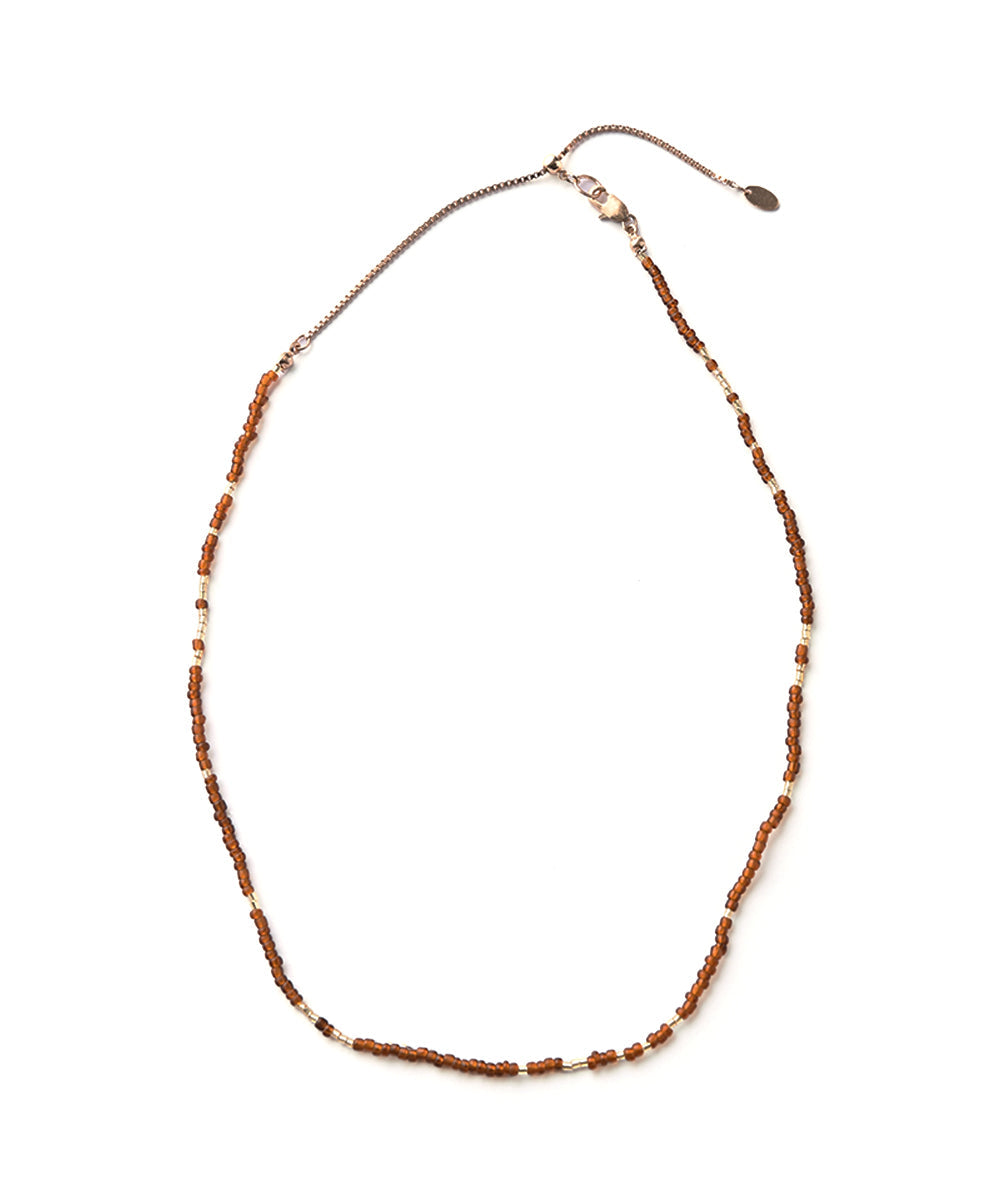 BEADS & CHAIN NECKLACE