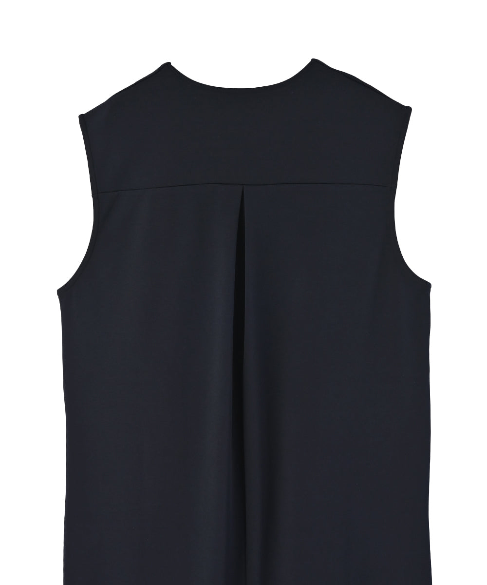 【SALE】FLAP LONG VEST DRESS