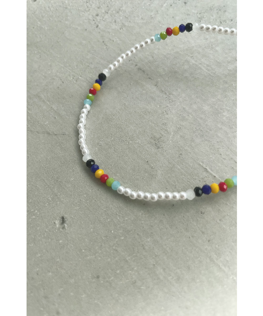 7COLORS BEADS NECKLACE