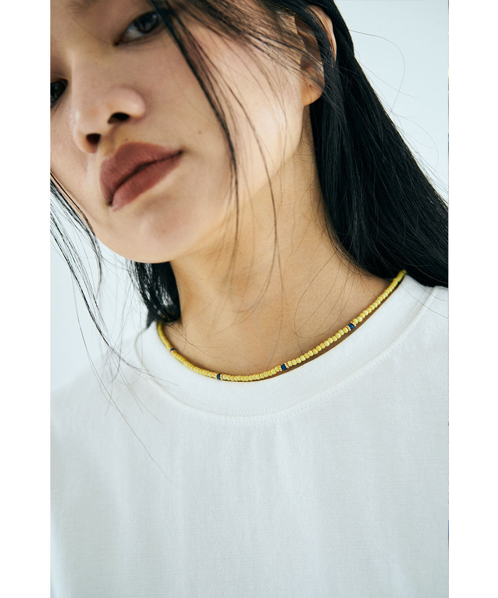 SYNTHETIC STONE COLOR NECKLACE