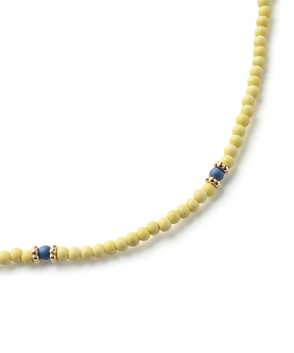 SYNTHETIC STONE COLOR NECKLACE