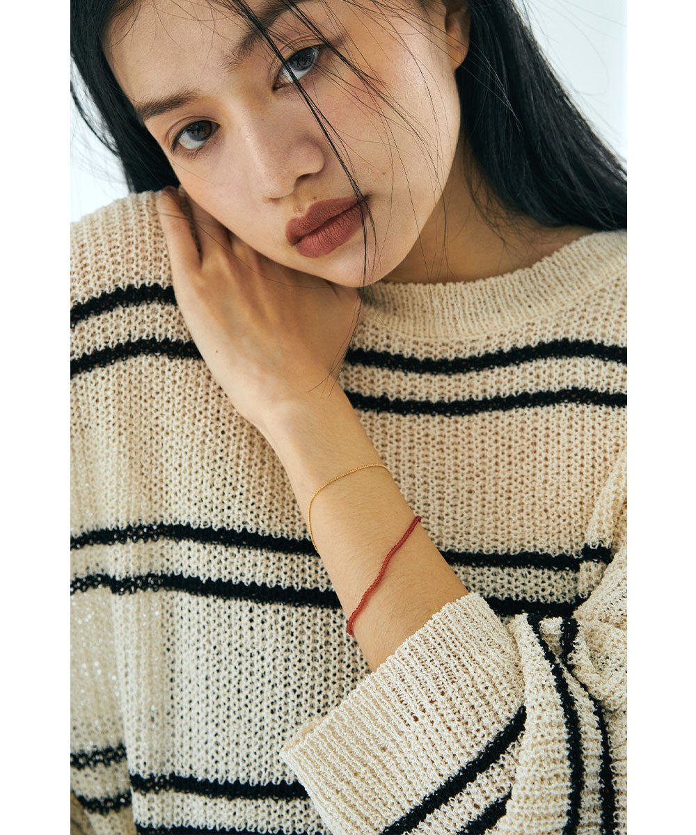 BEADS & CHAIN BRACELET