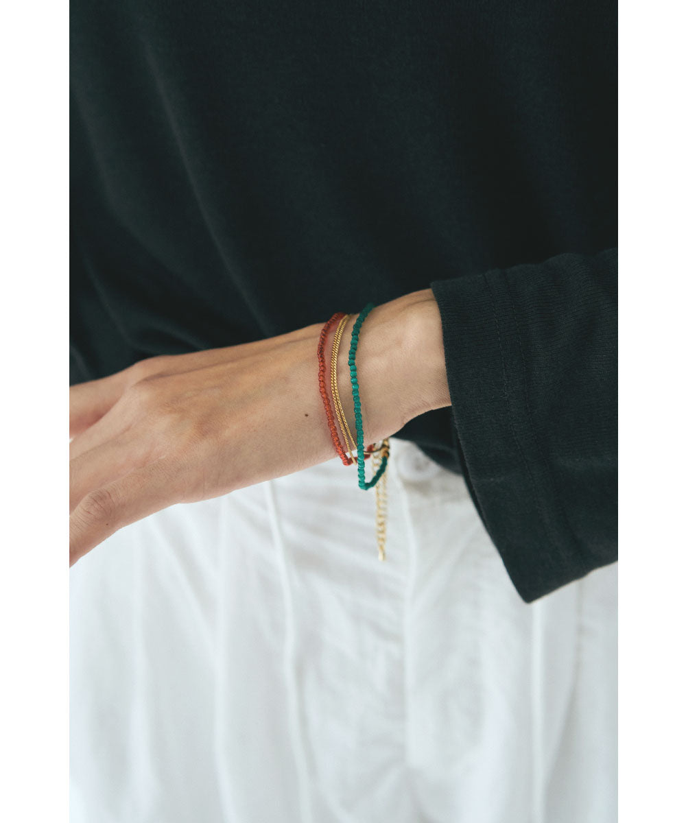 BEADS & CHAIN BRACELET