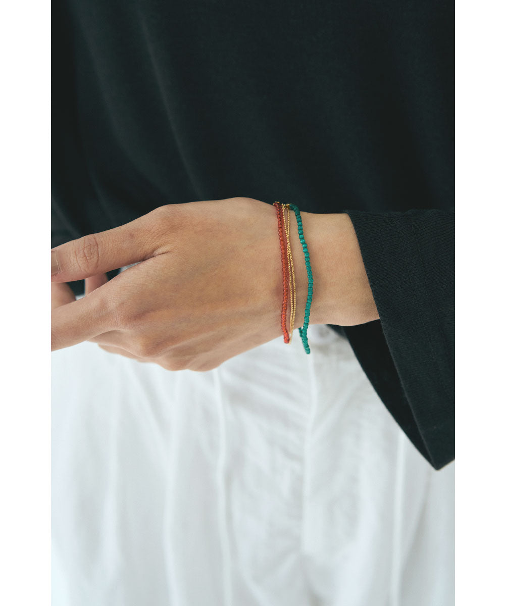 BEADS & CHAIN BRACELET