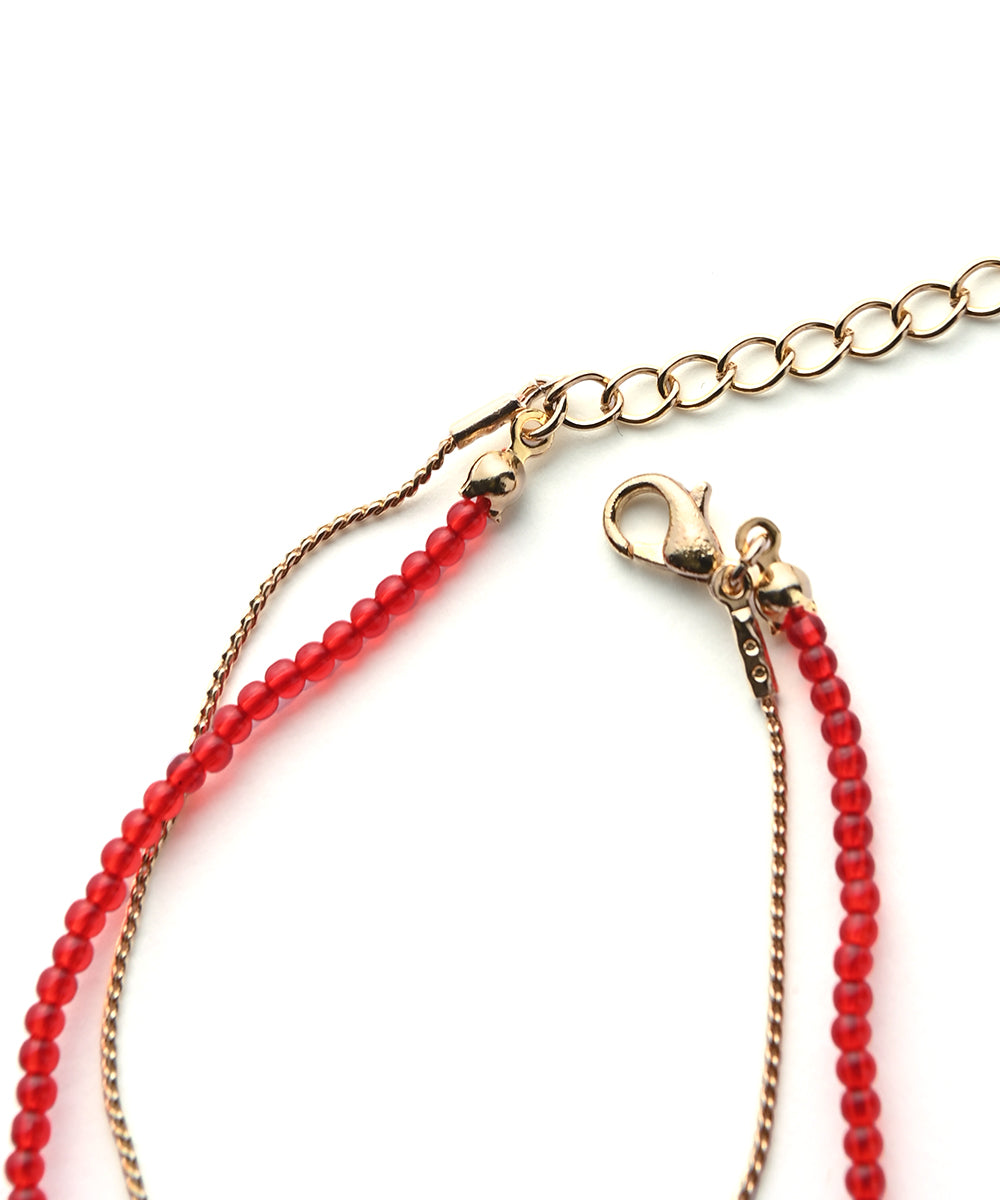 BEADS & CHAIN BRACELET