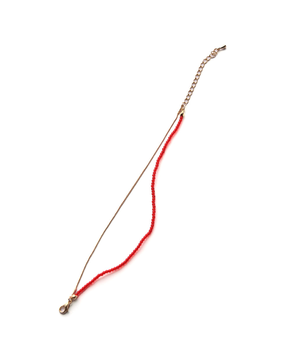 BEADS & CHAIN BRACELET