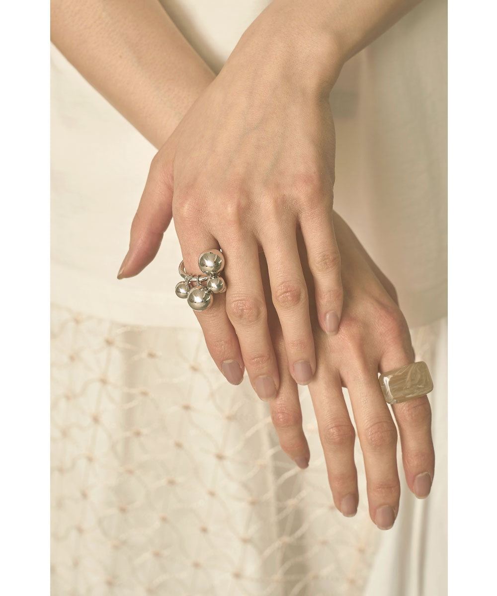 BUBBLE BALL RING(FREE SIZE)