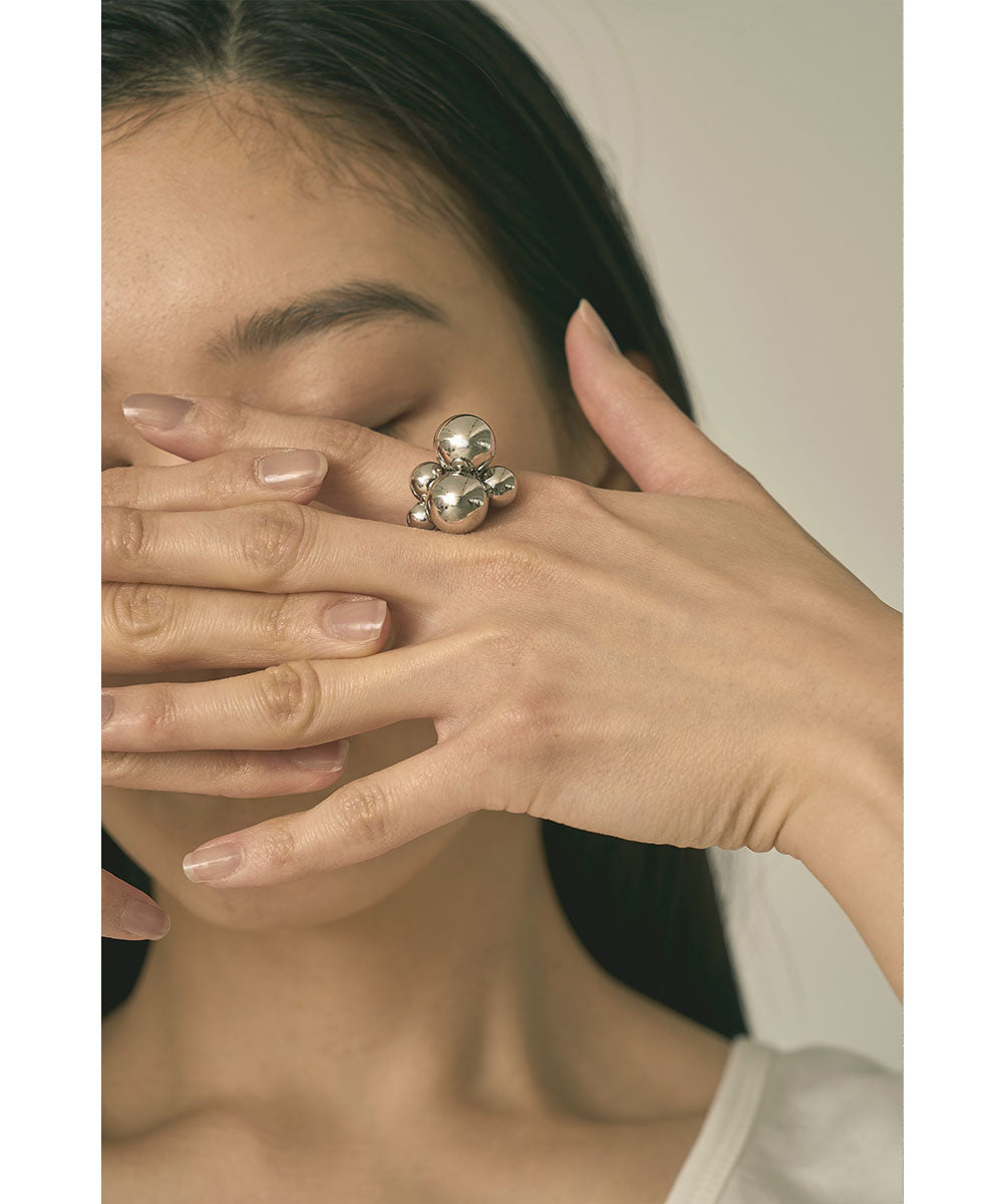 BUBBLE BALL RING(FREE SIZE)