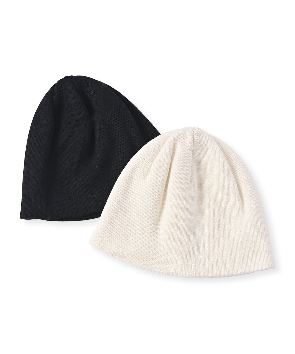 MONOTONE KNIT BEANIE