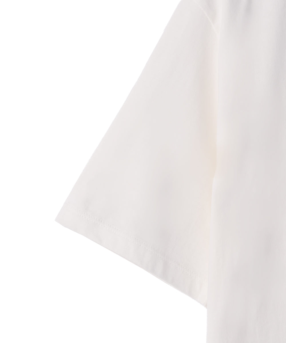 U NECK HALF SLEEVE OVER TEE