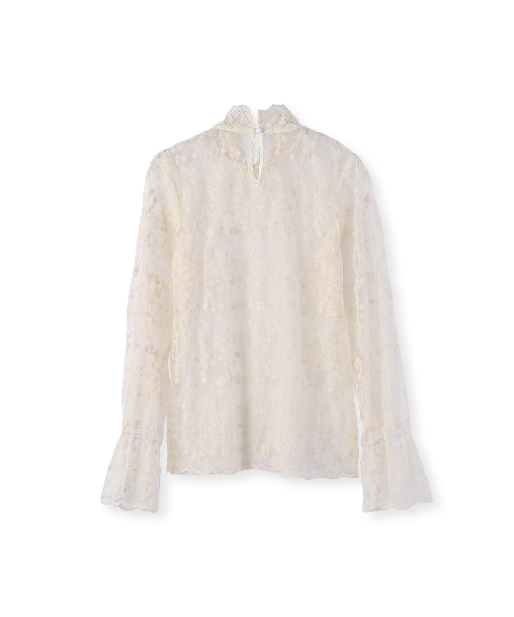 EMBROIDERY LACE TOPS