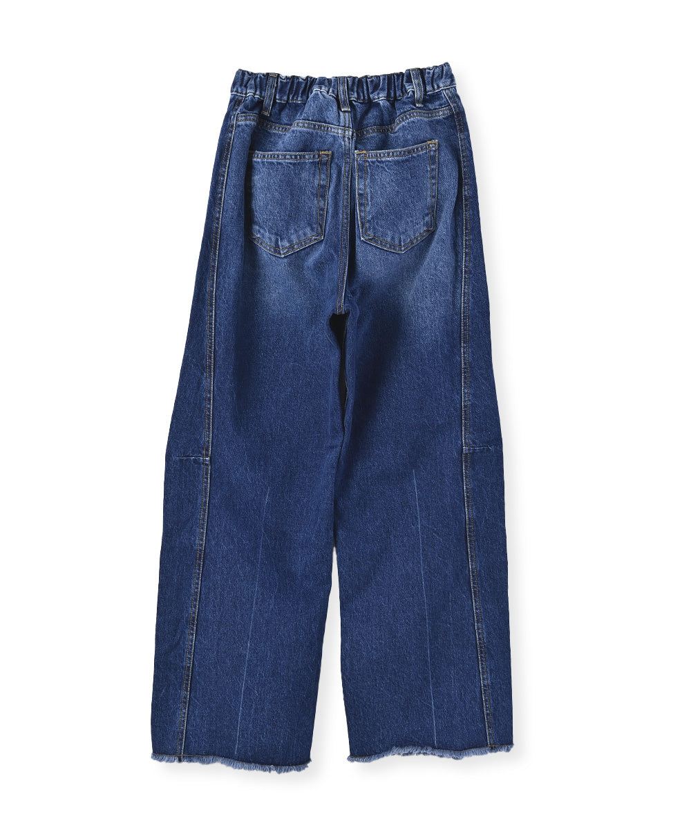SIDE SWITCH CURVED DENIM