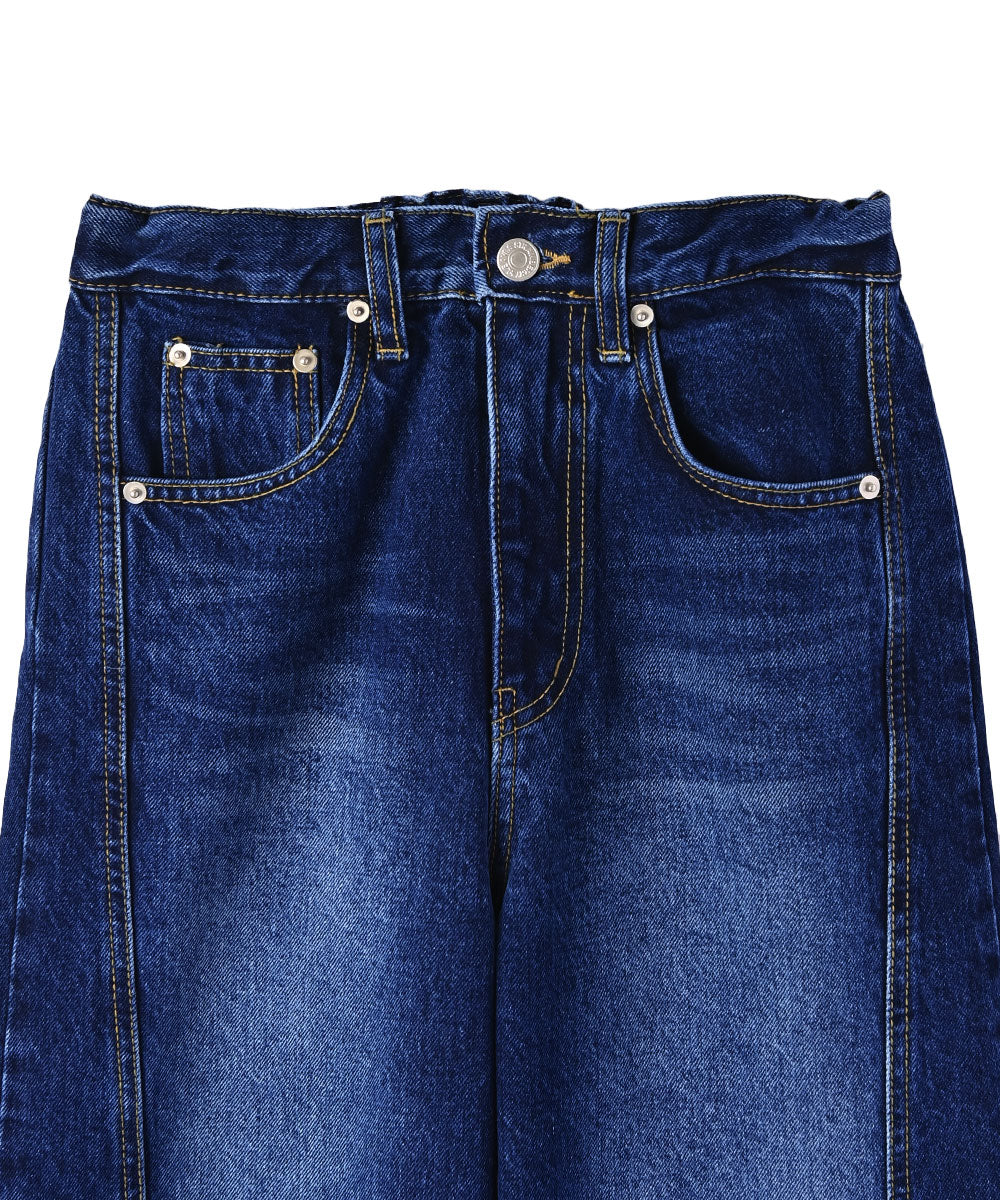 SIDE SWITCH CURVED DENIM