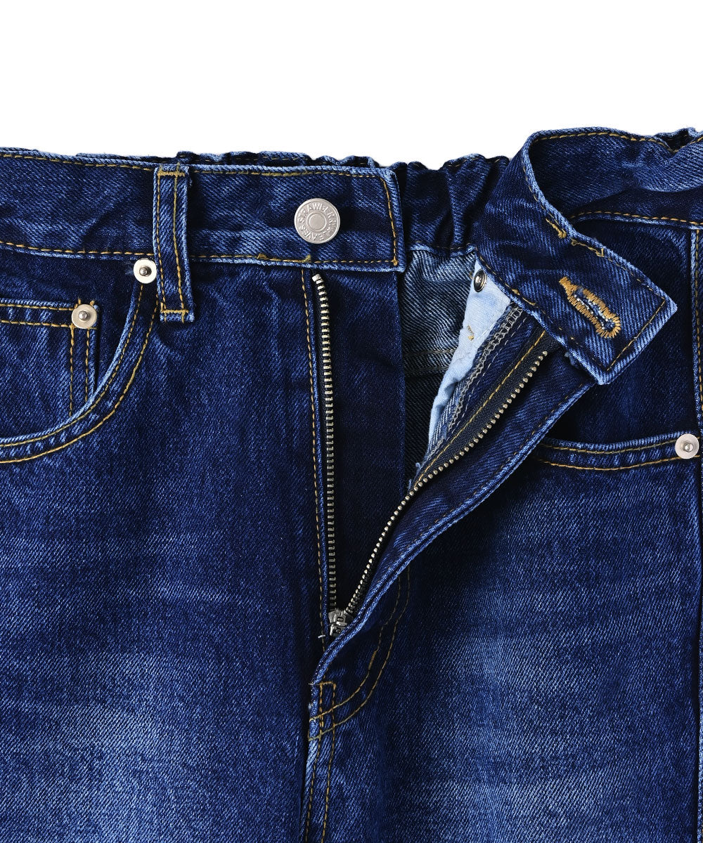 SIDE SWITCH CURVED DENIM