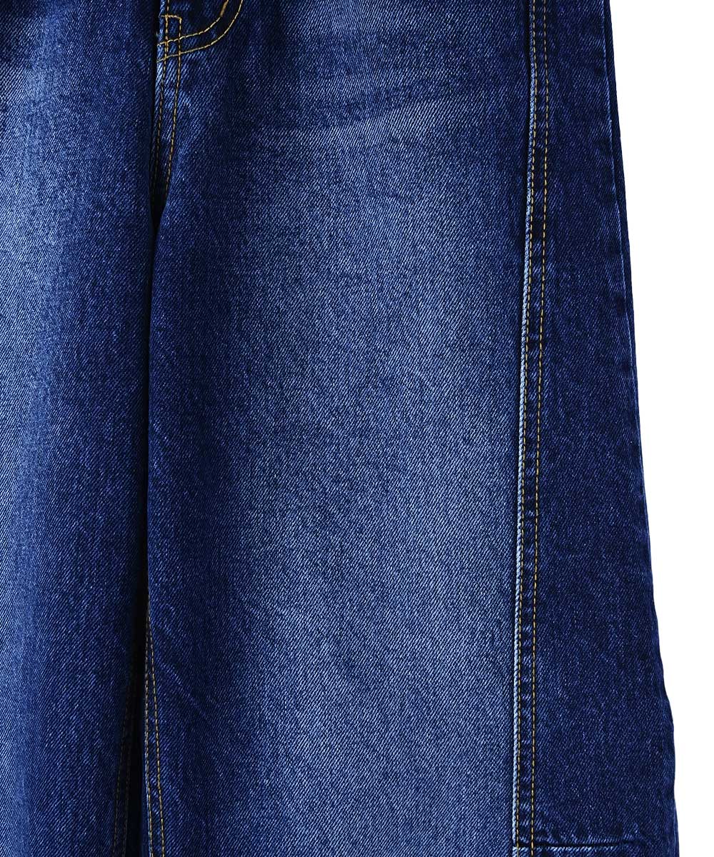 SIDE SWITCH CURVED DENIM