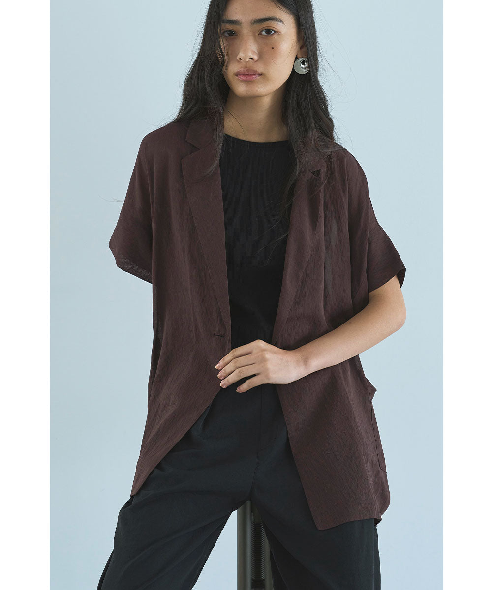 MEER. SHEER JACKET クリーム MEER. SHEER JACKET クリーム