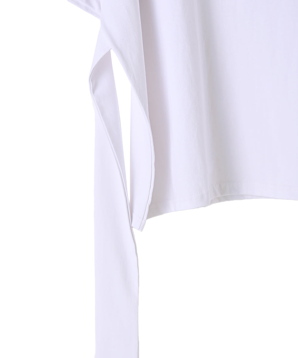 【SALE】WAIST TIE OVER TEE