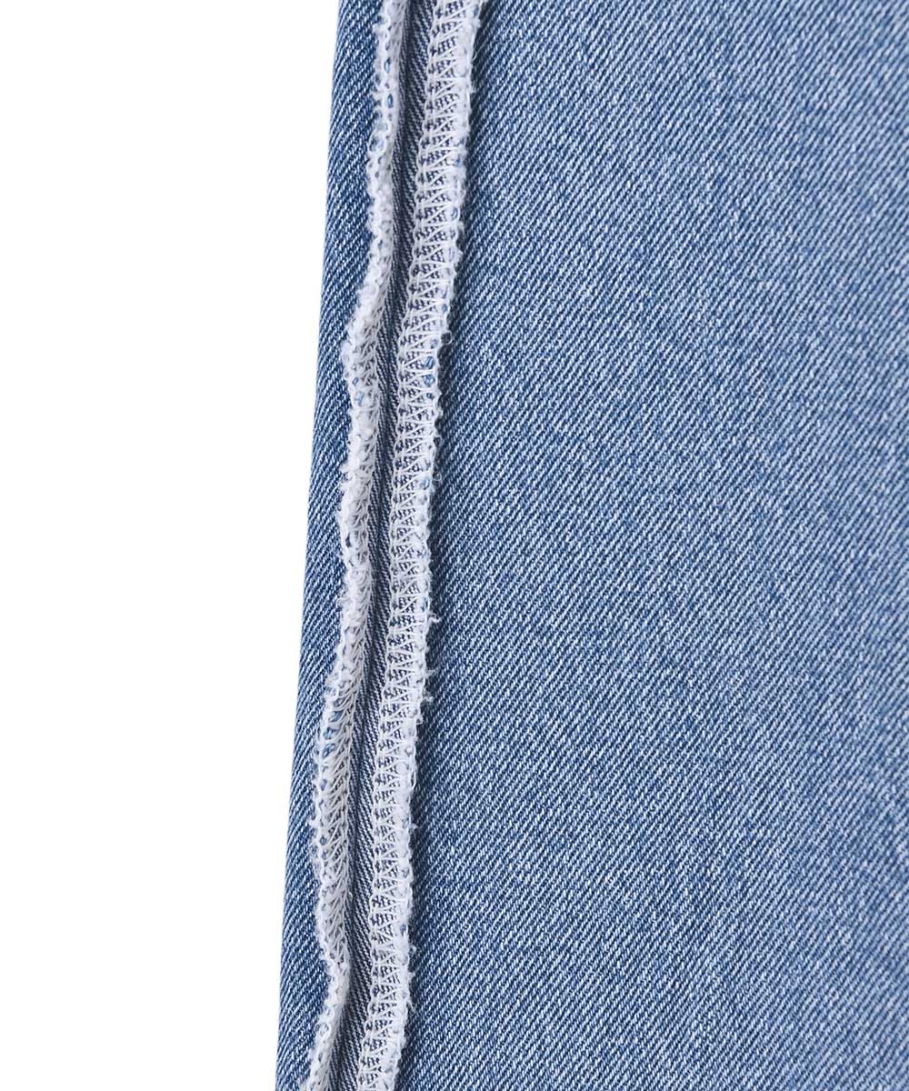SIDE SEAM WIDE DENIM