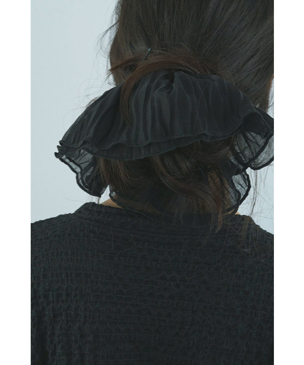 SHEER PLEATS CHOUCHOU