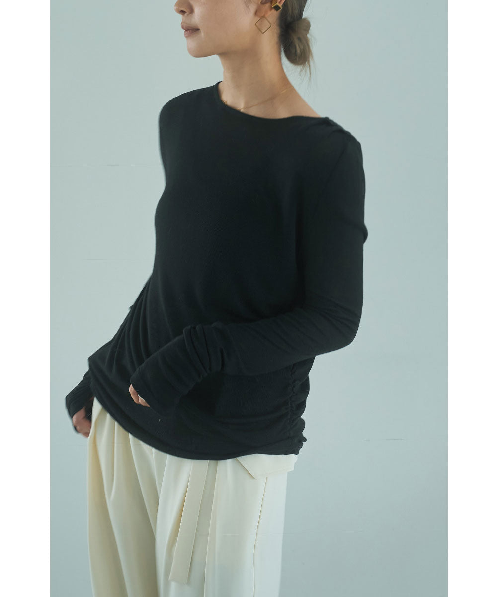 KKfashionさんコラボ】SHEER SEMIFIT TEE