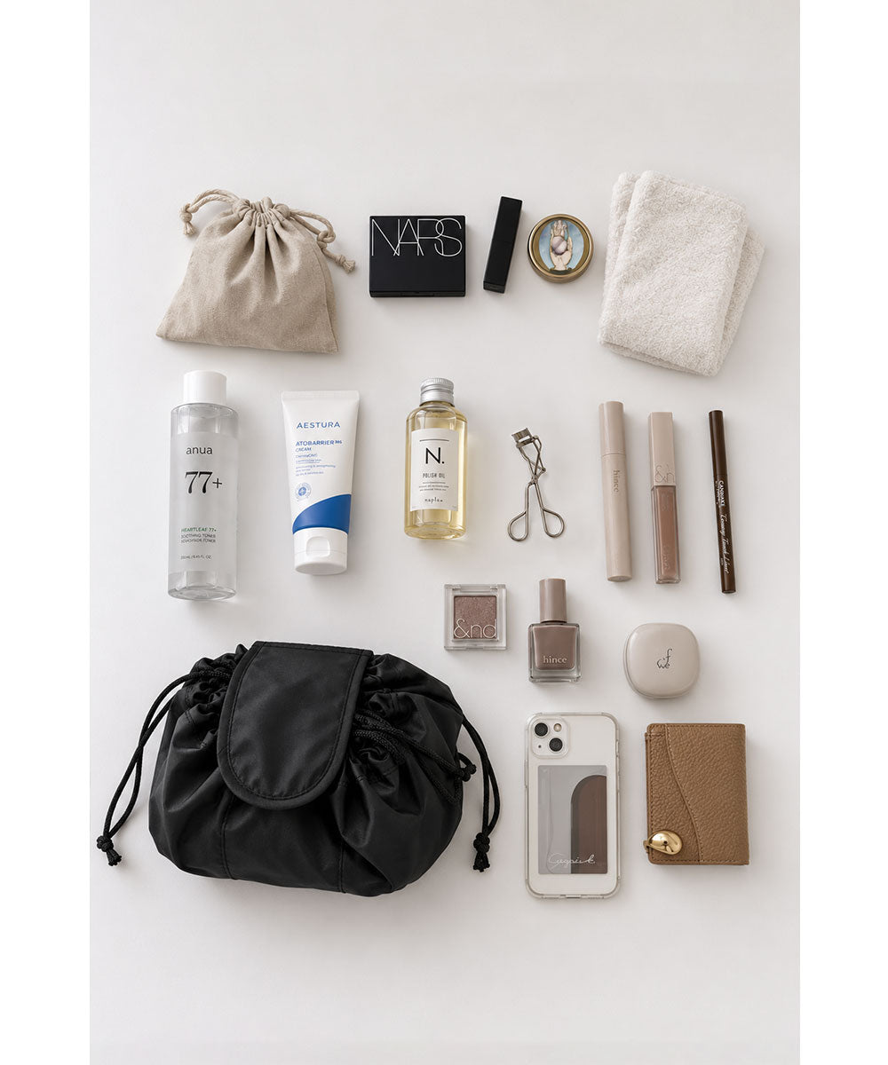 OUTLET】FLAT OPEN MAKEUP POUCH