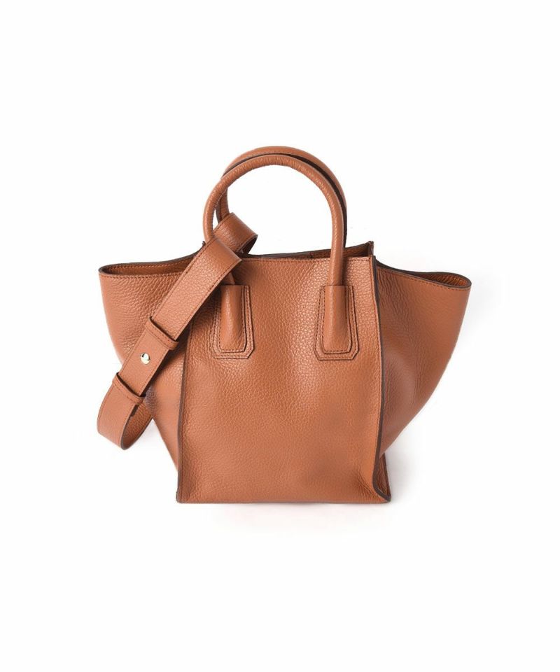m.]LEATHER SHOULDER TOTE BAG[本店限定]