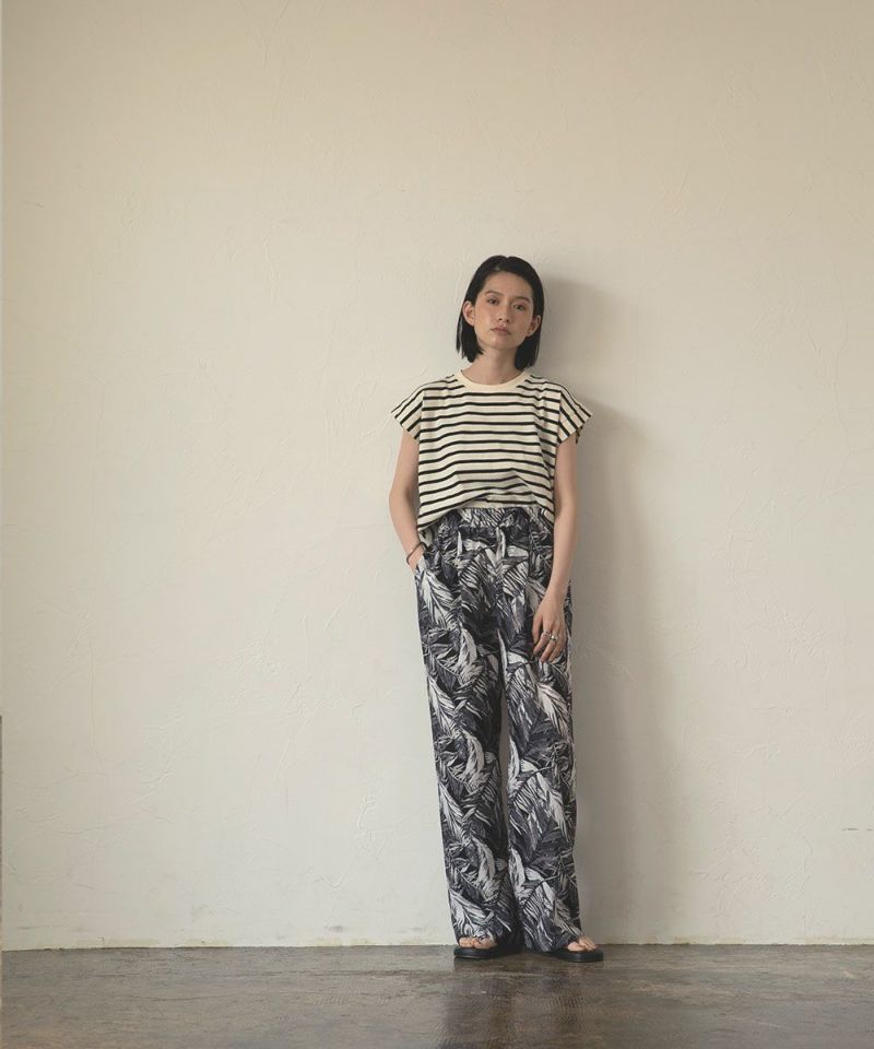 BOTANICAL PRINT PANTS