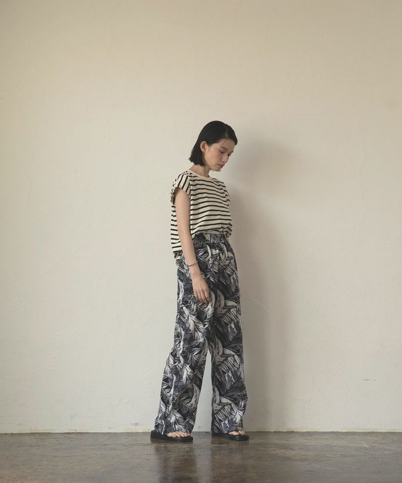 BOTANICAL PRINT PANTS