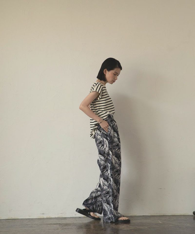 BOTANICAL PRINT PANTS